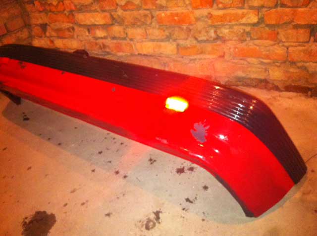 OPEL kadett. Задний бампер Б/У.